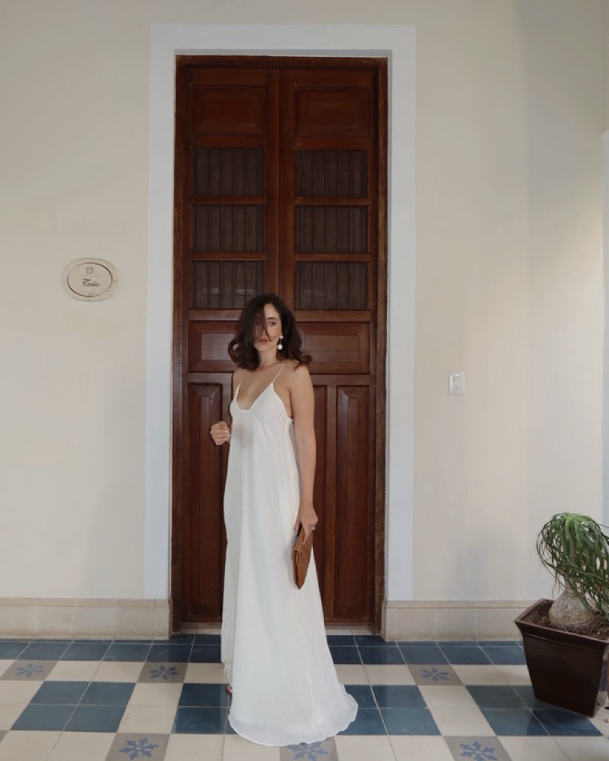 ◆Massimo Dutti◆ Rami Blend Long Print One Piece Ramie blend long print dress · Brown · Caps And Hats
