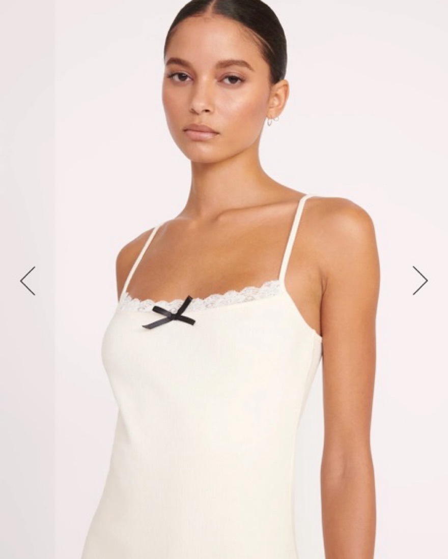 Staud Tessa Dress Ivory XS by Staud - Pickle