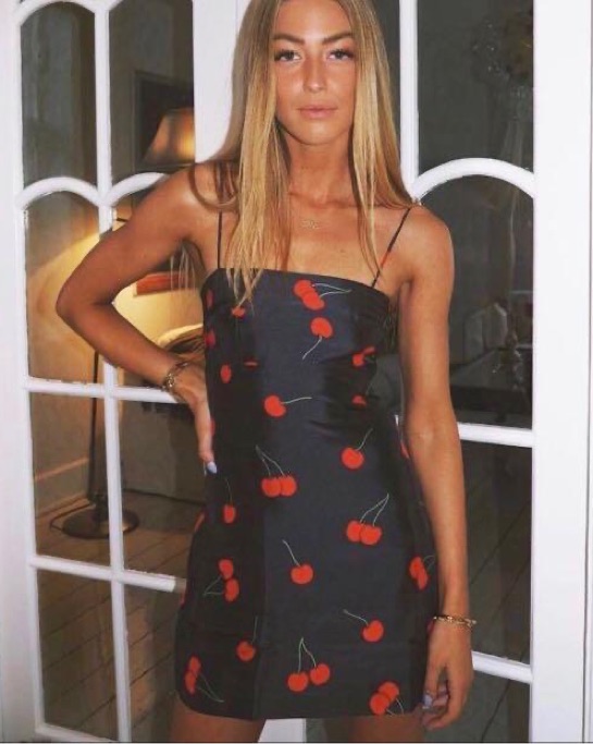 Realisation Par Cherry Mini Dress by Realisation Par - Pickle