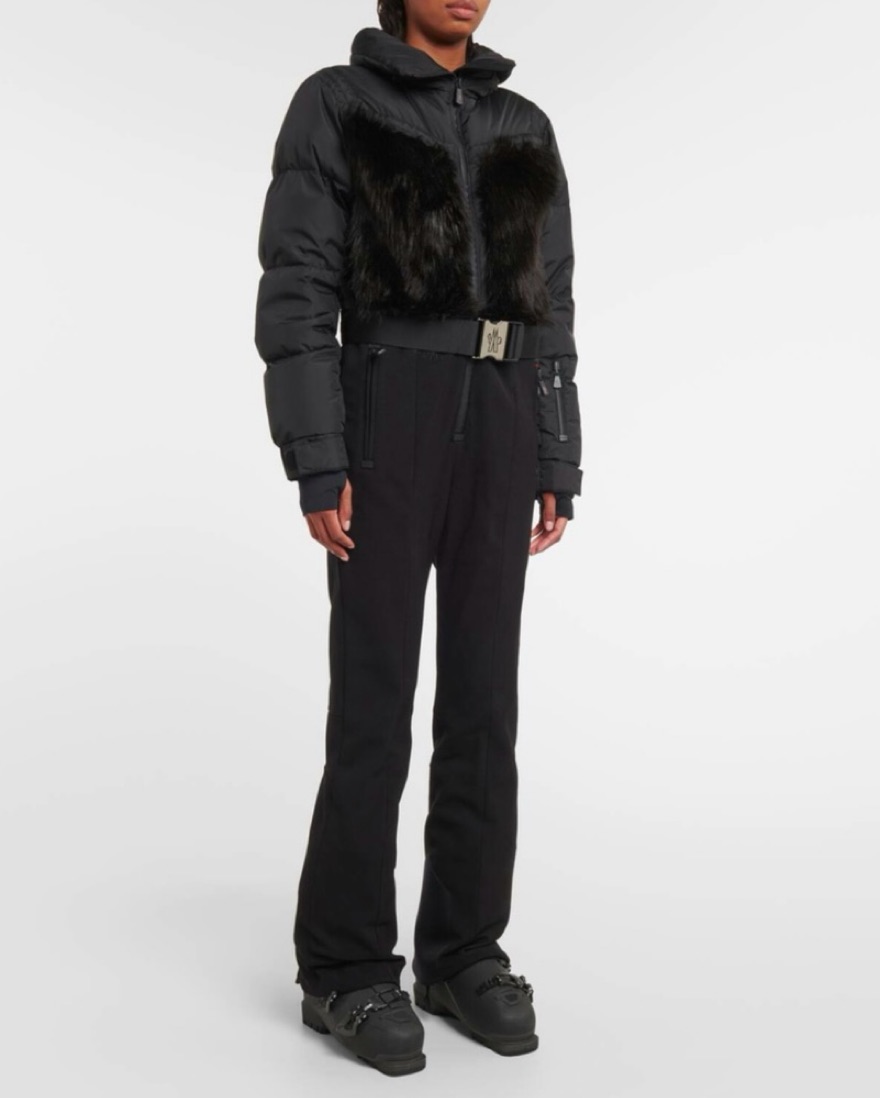 Moncler Grenoble Black Ski Suit by Moncler - Pickle