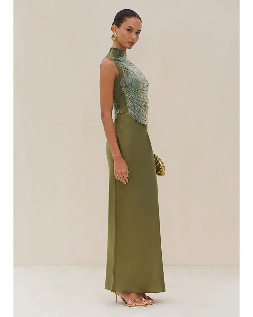 Cult Gaia Taraji Top + Chantel Skirt by Cult Gaia - Pickle