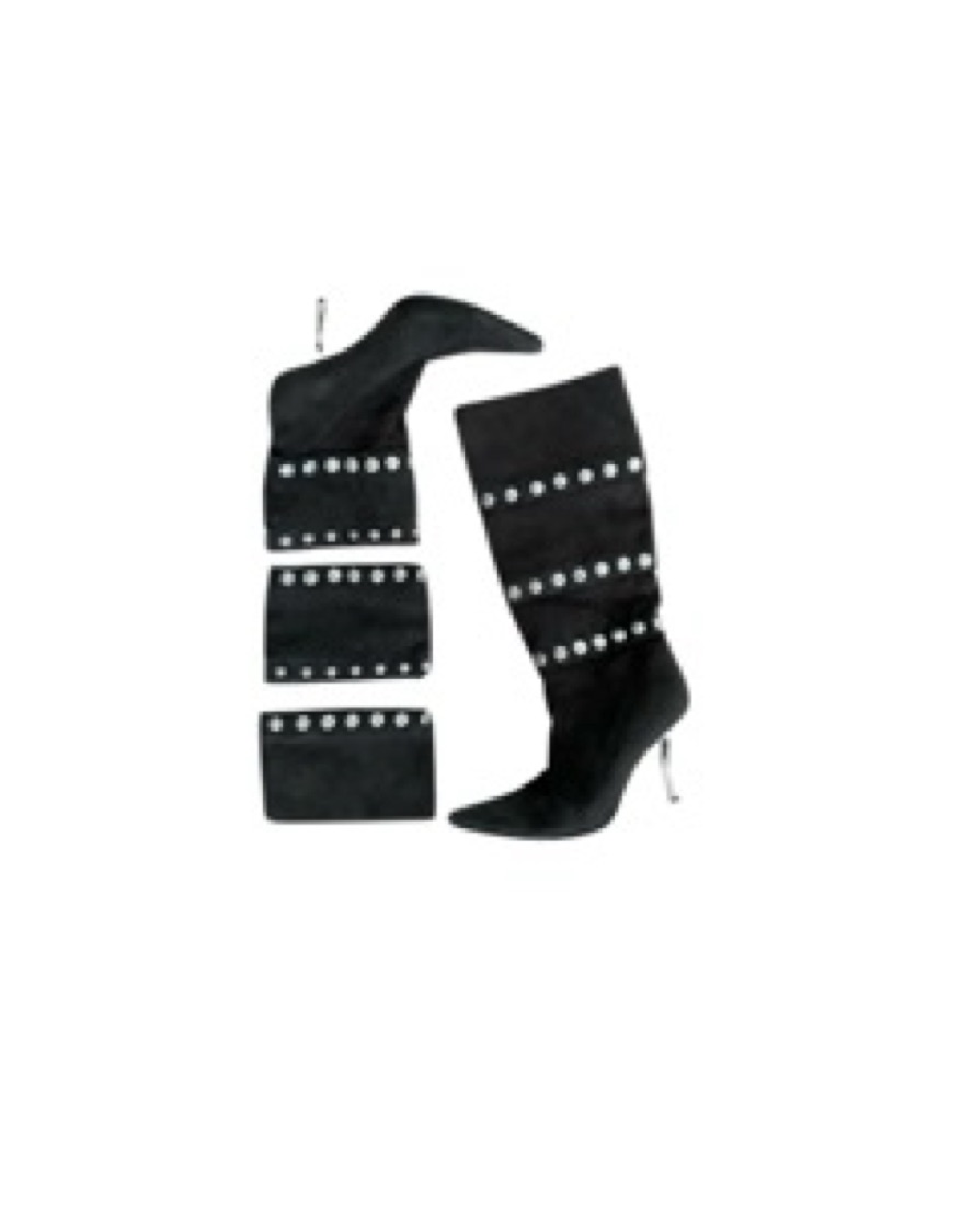 Dolce & Gabbana Snap Boots F/W '03 by Dolce + Gabbana - Pickle