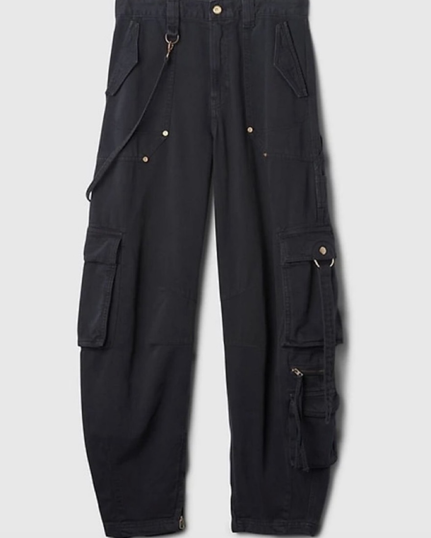 GAP x CULT GAIA Cargo Barrel Pants by Cult Gaia - Pickle