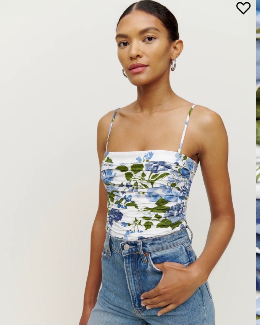 Reformation Orion Top (Lucca) by Reformation - Pickle