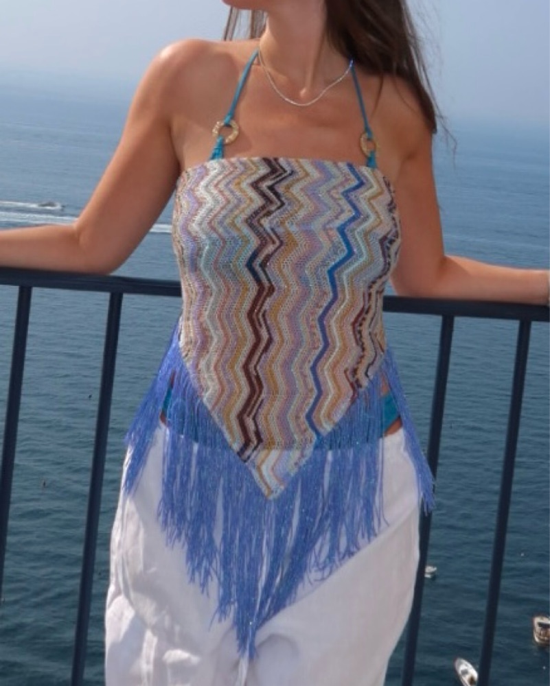 Missoni Fringe Scarf/Sarong by Missoni - Pickle