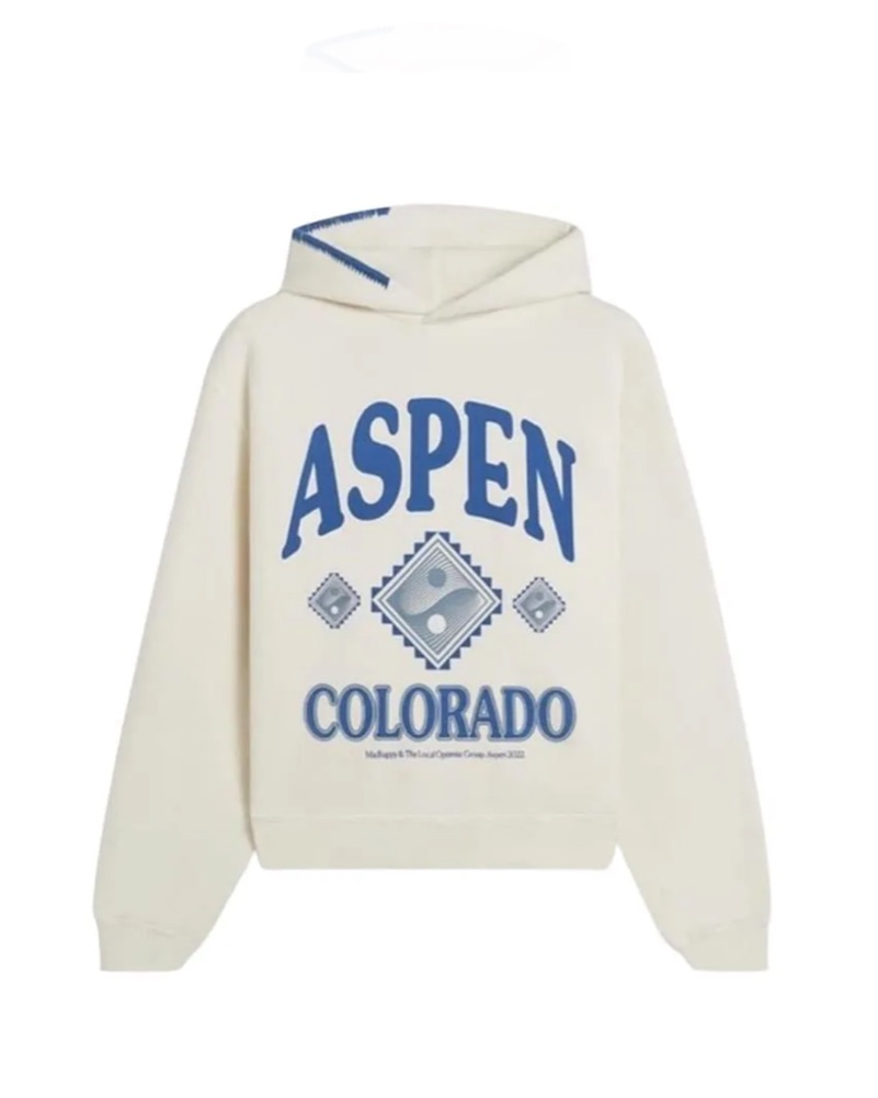 Mary Acid Peel パーカー Viral Madhappy Aspen Hoodie White Blue by Madhappy - Pickle