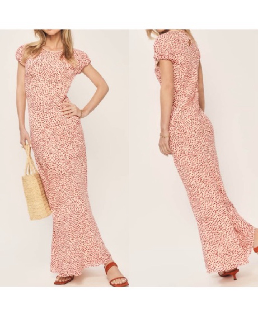 Reformation Leana Maxi Dress by Reformation - Pickle