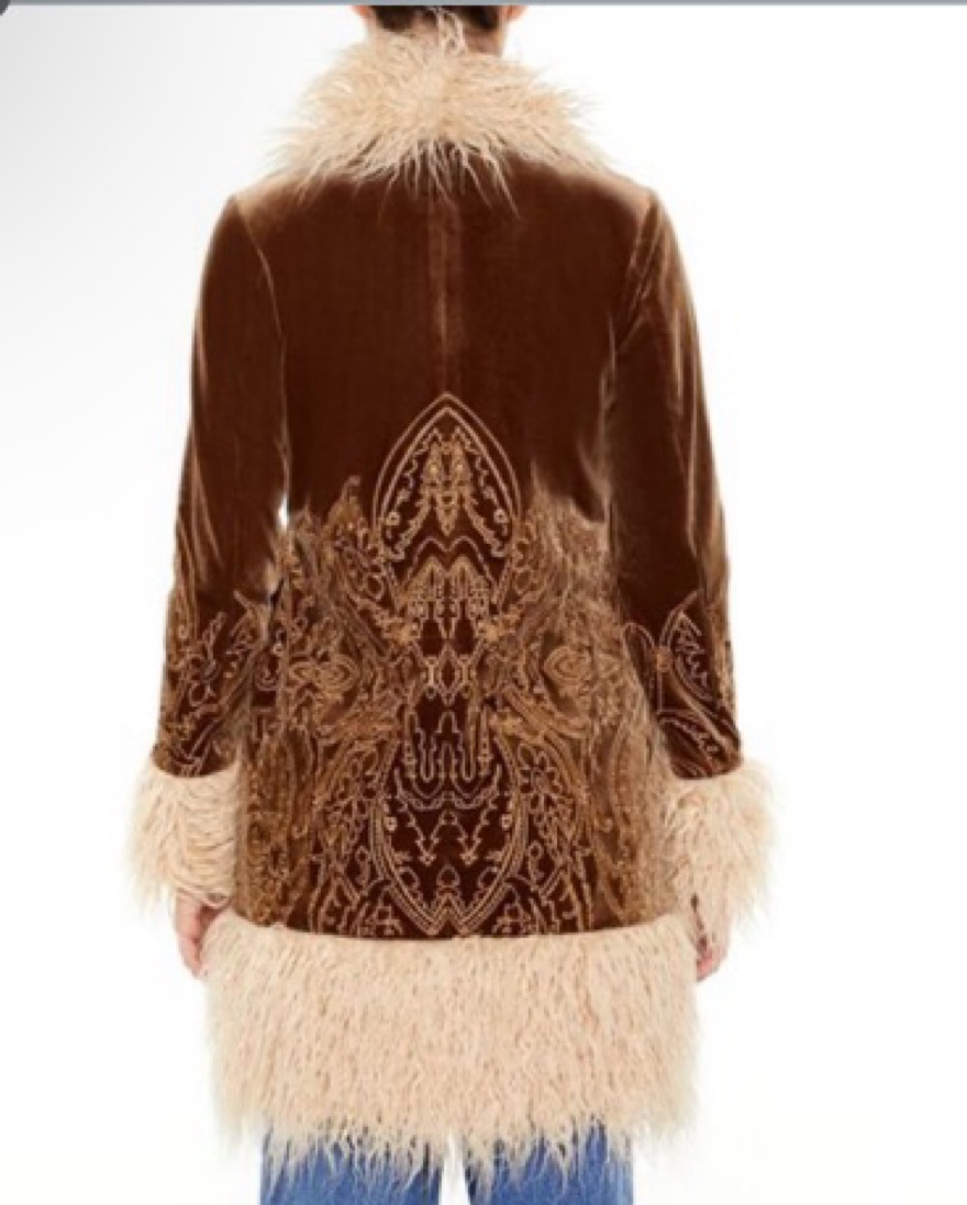 Penny Lane Faux Fur Coat by Forever21 - Pickle