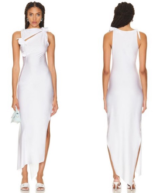 ワンピース COPERNI Woman Dress White DR189F5028 WHT COPERNI: Dress woman - White | Coperni dress DR189F5028