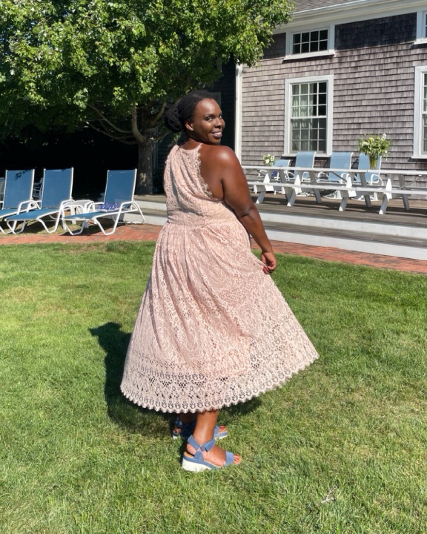 【正規品】acka lace flare dress size2 lace flare dress – Acka online store