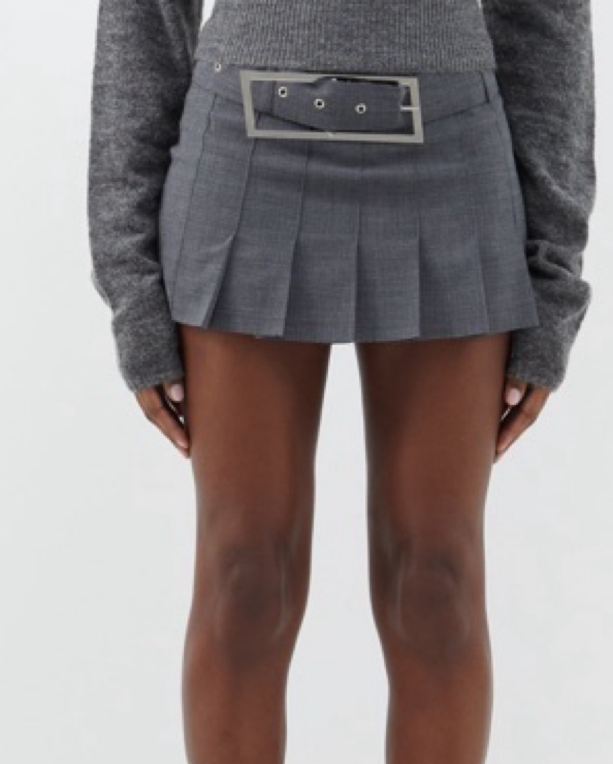 16 Arlington Nimue Skirt Grey by 16 Arlington - Pickle