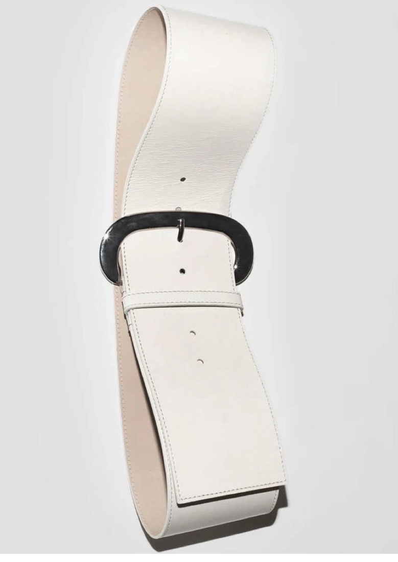 Paloma Wool White Belt by Paloma Wool - Pickle