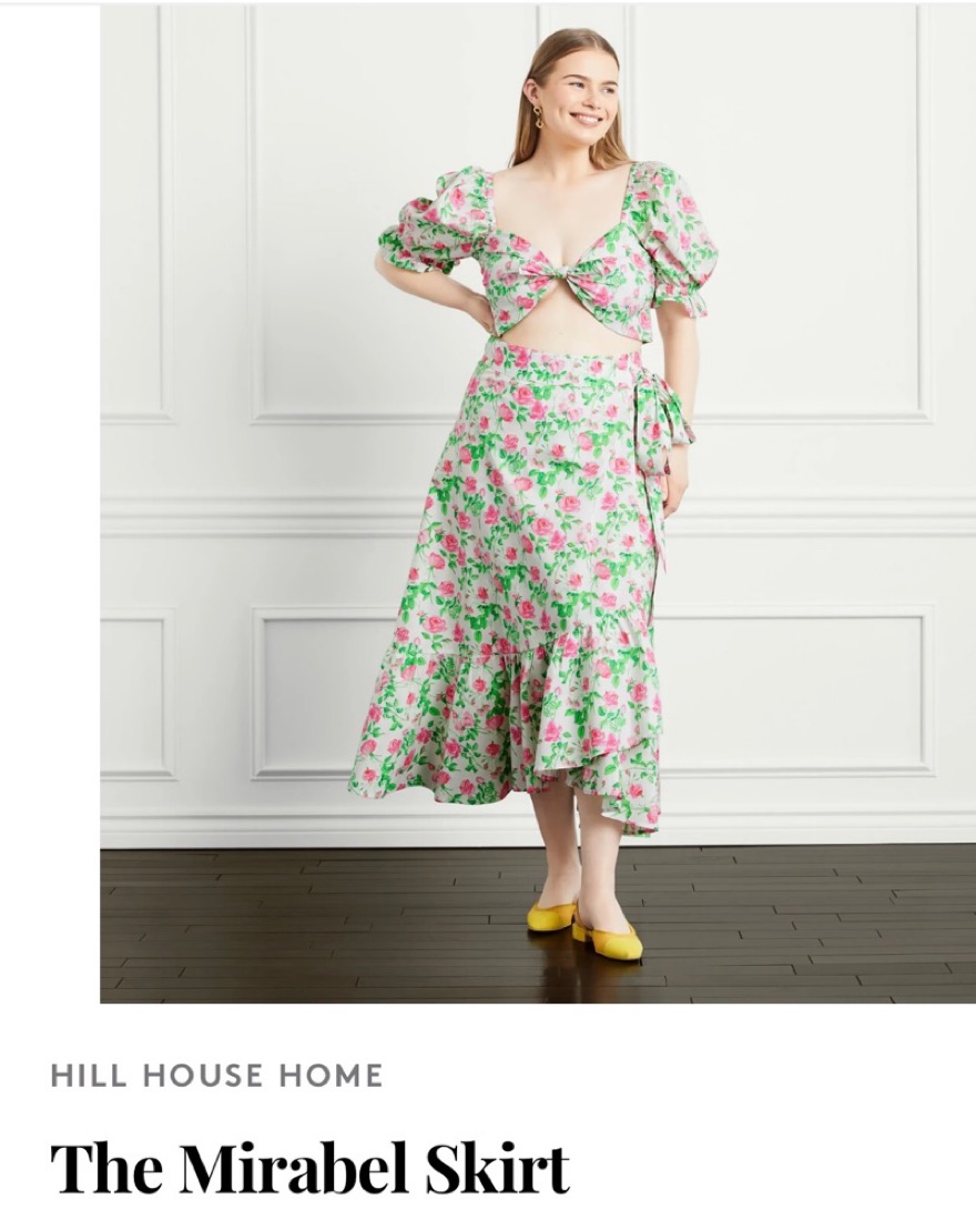 Hill House Home - floral set by Hill House Home - Pickle