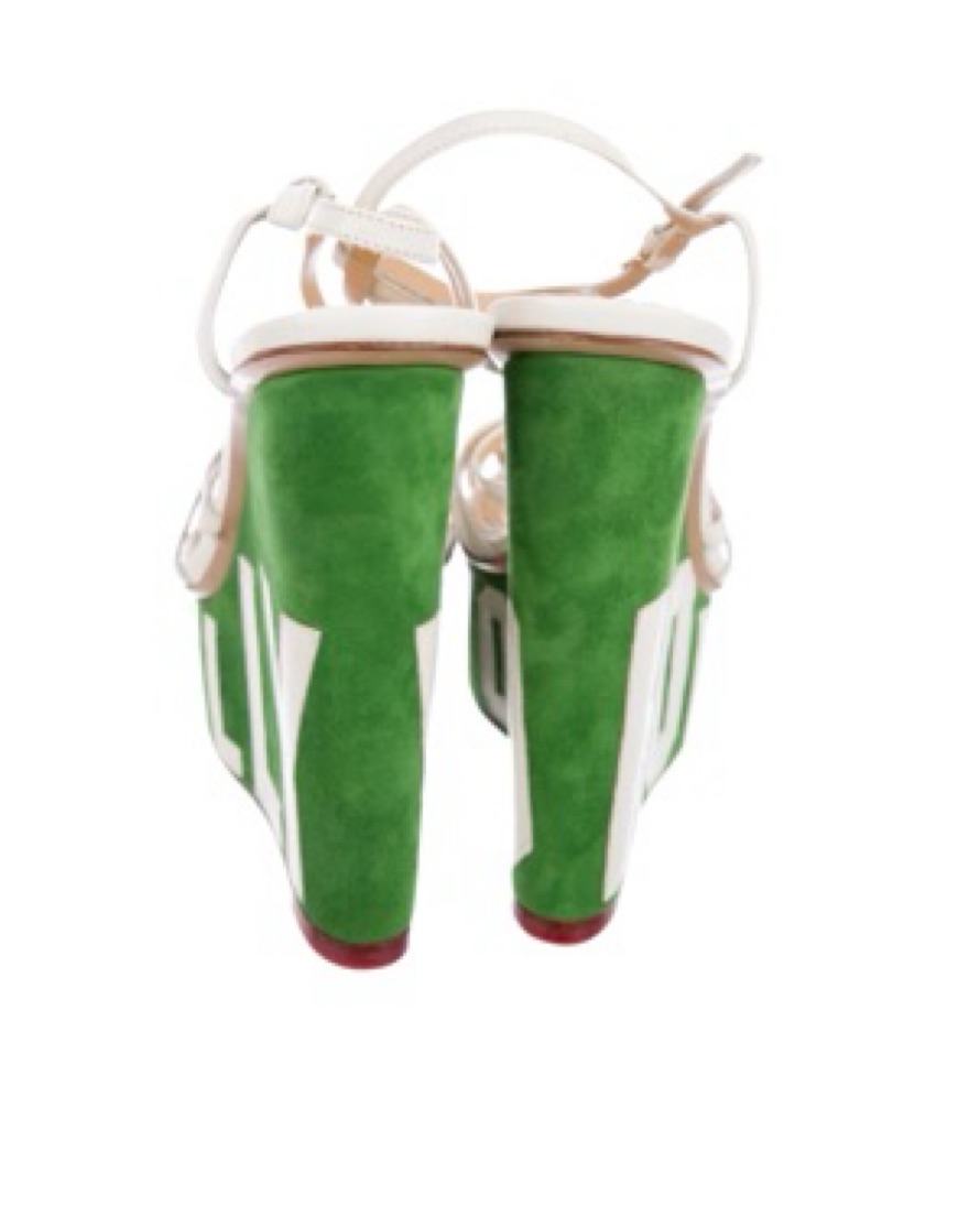 Charlotte Olympia Hollywood Wedges by Charlotte Olympia - Pickle