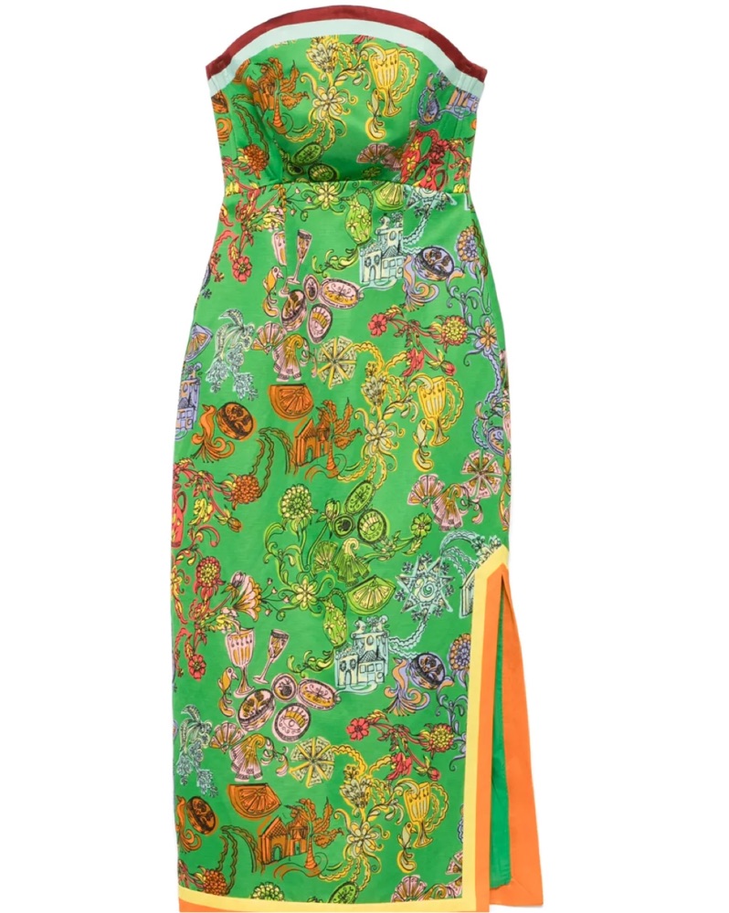 Alemais Fiesta Bodice Dress by Alemais - Pickle