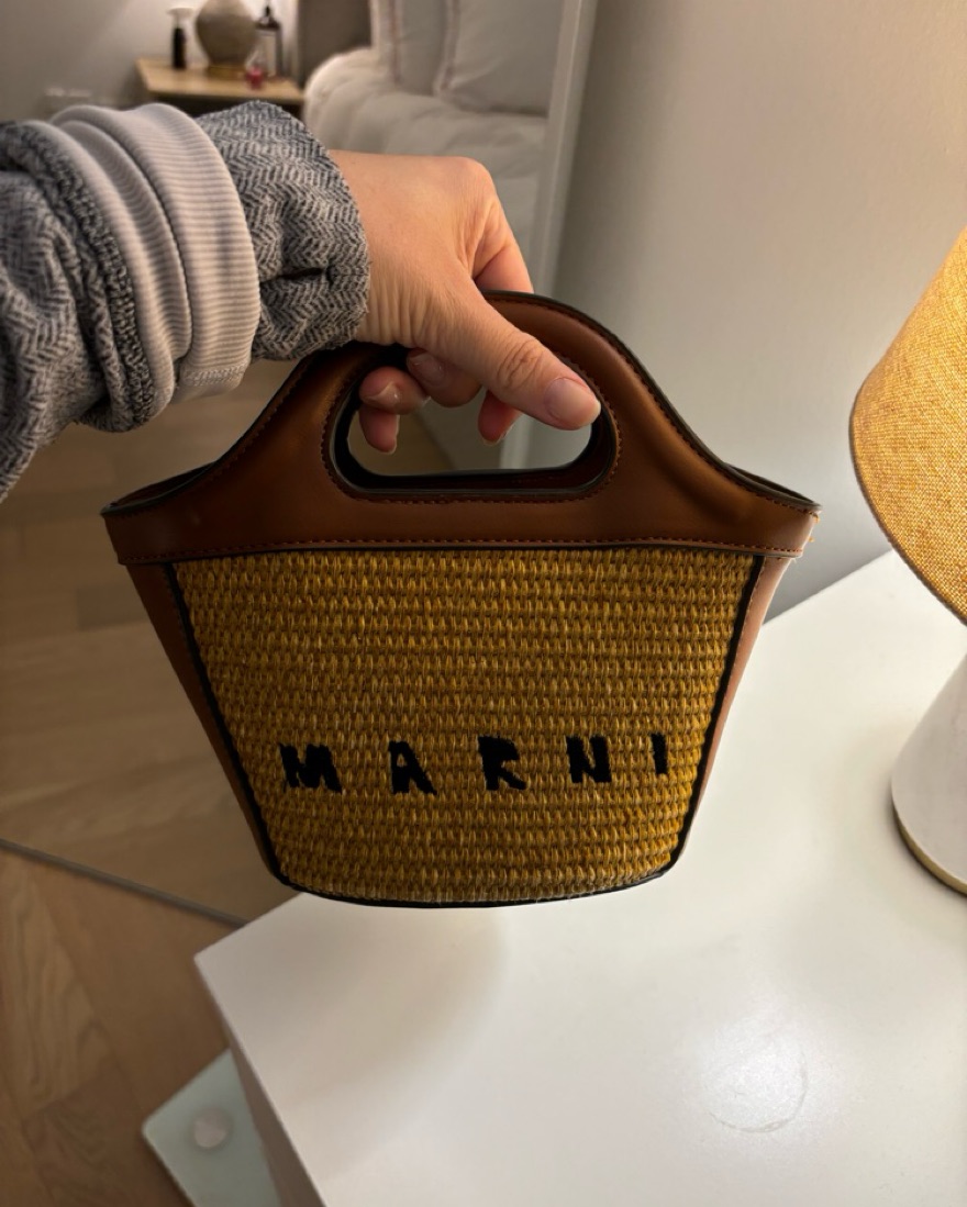 Marni Tropicalia Straw Bag by Marni - Pickle