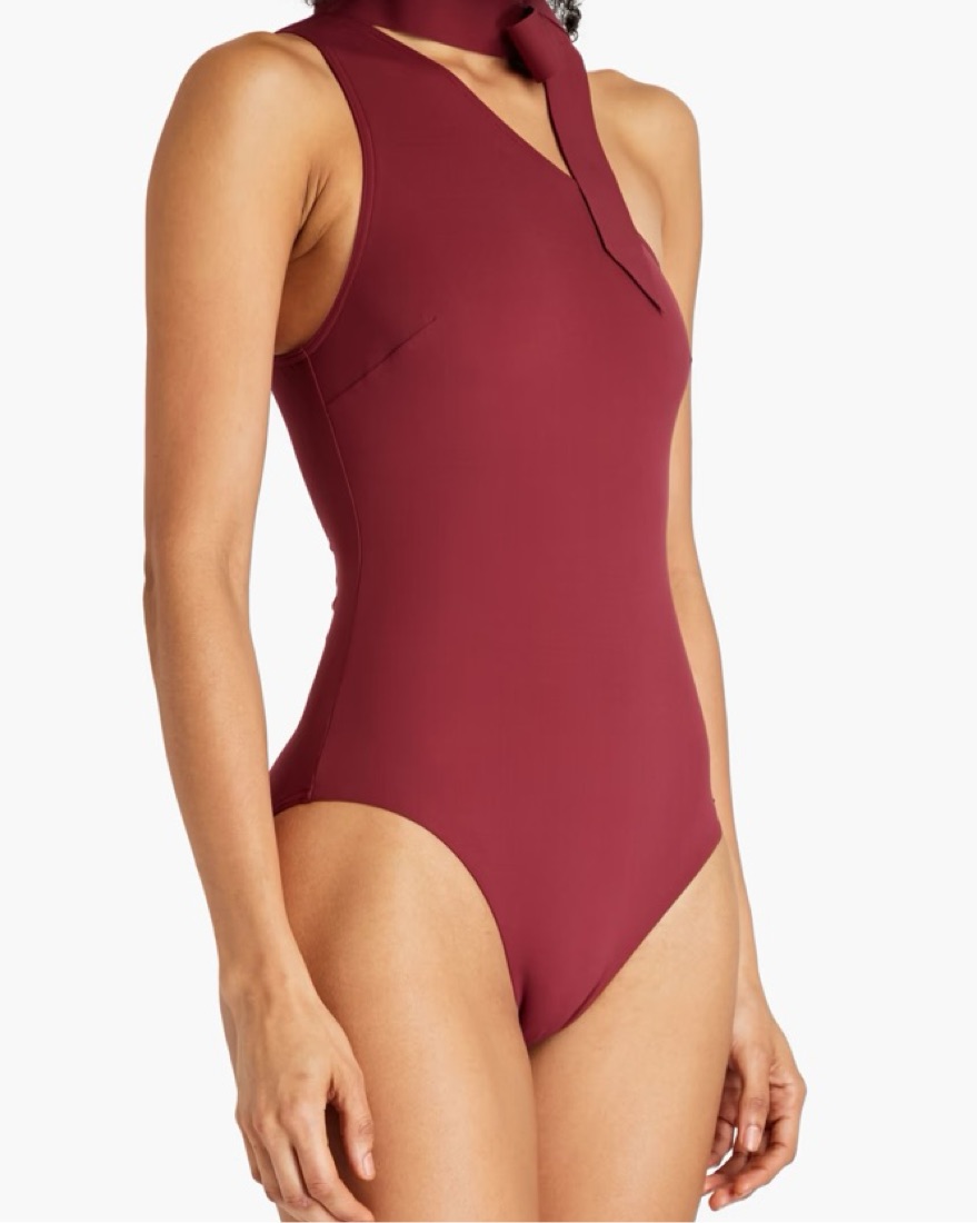 Zimmermann Tie Neck One Piece Swim Suit by Zimmermann - Pickle
