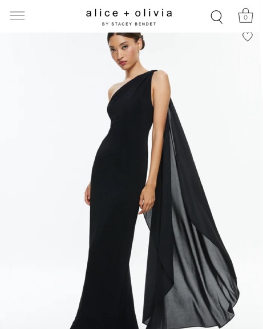 Black Alice + Olivia Formal Dress by Alice & Olivia - Pickle