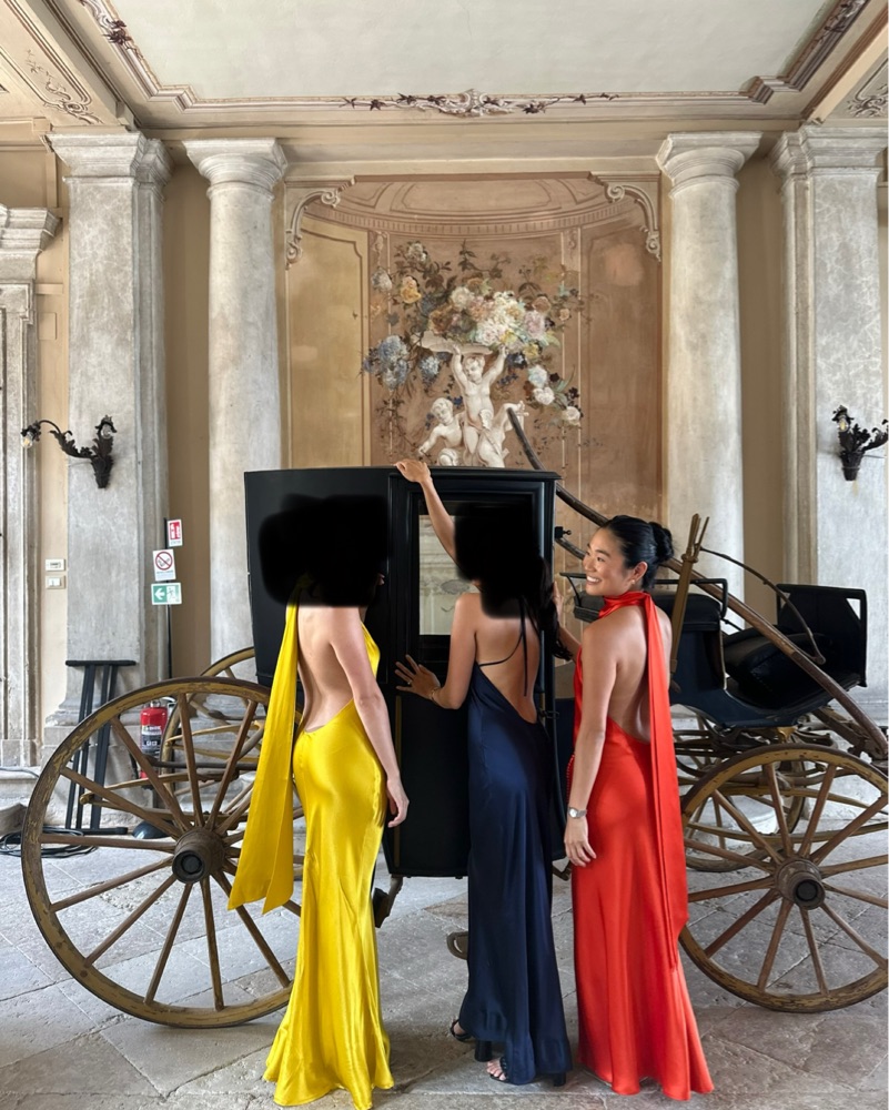 Sau Lee Penelope Dress - Scarlet Orange by Sau Lee - Pickle