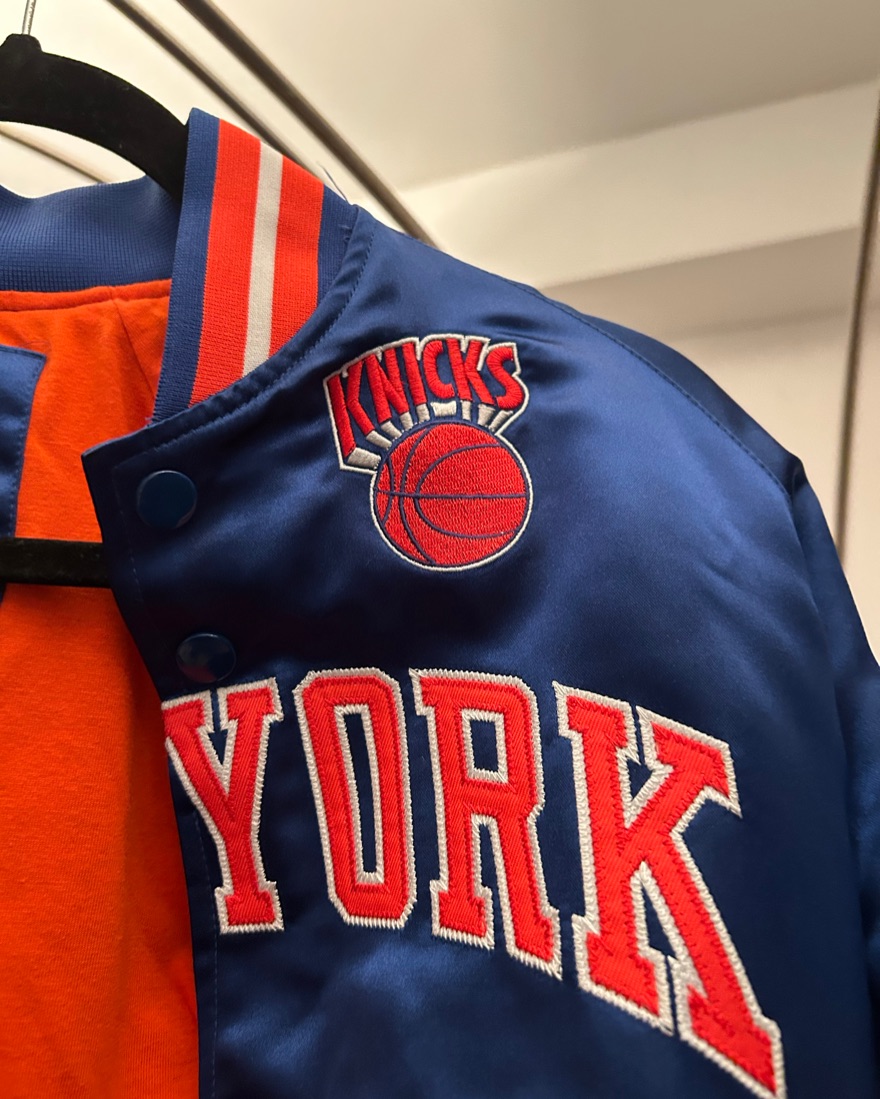 New York Knicks Jacket! NBA by Hardwood Classics - Pickle