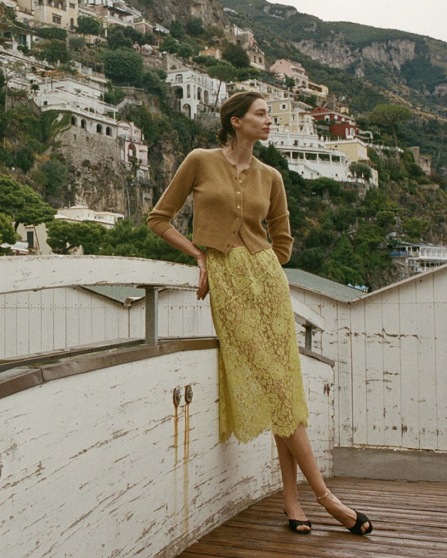 Doen Lace Nandi Skirt by Doen - Pickle