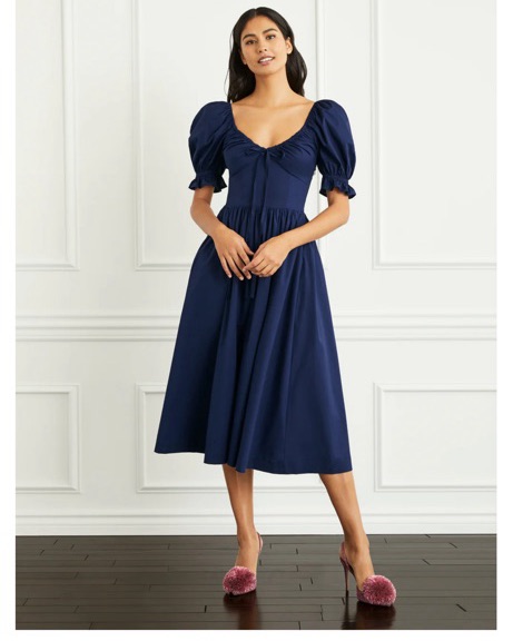 Hill House Ophelia Dress by Hill House Home - Pickle