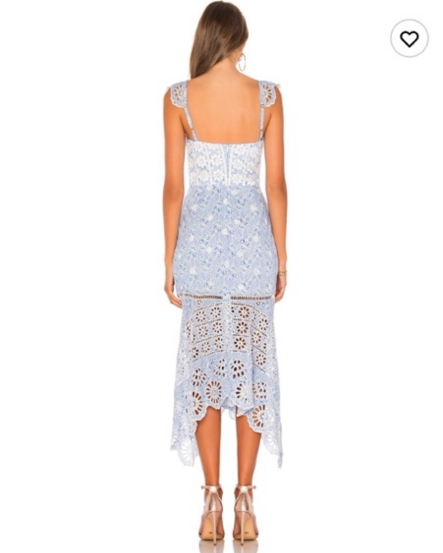 Karina grimaldi irma eyelet dress best sale