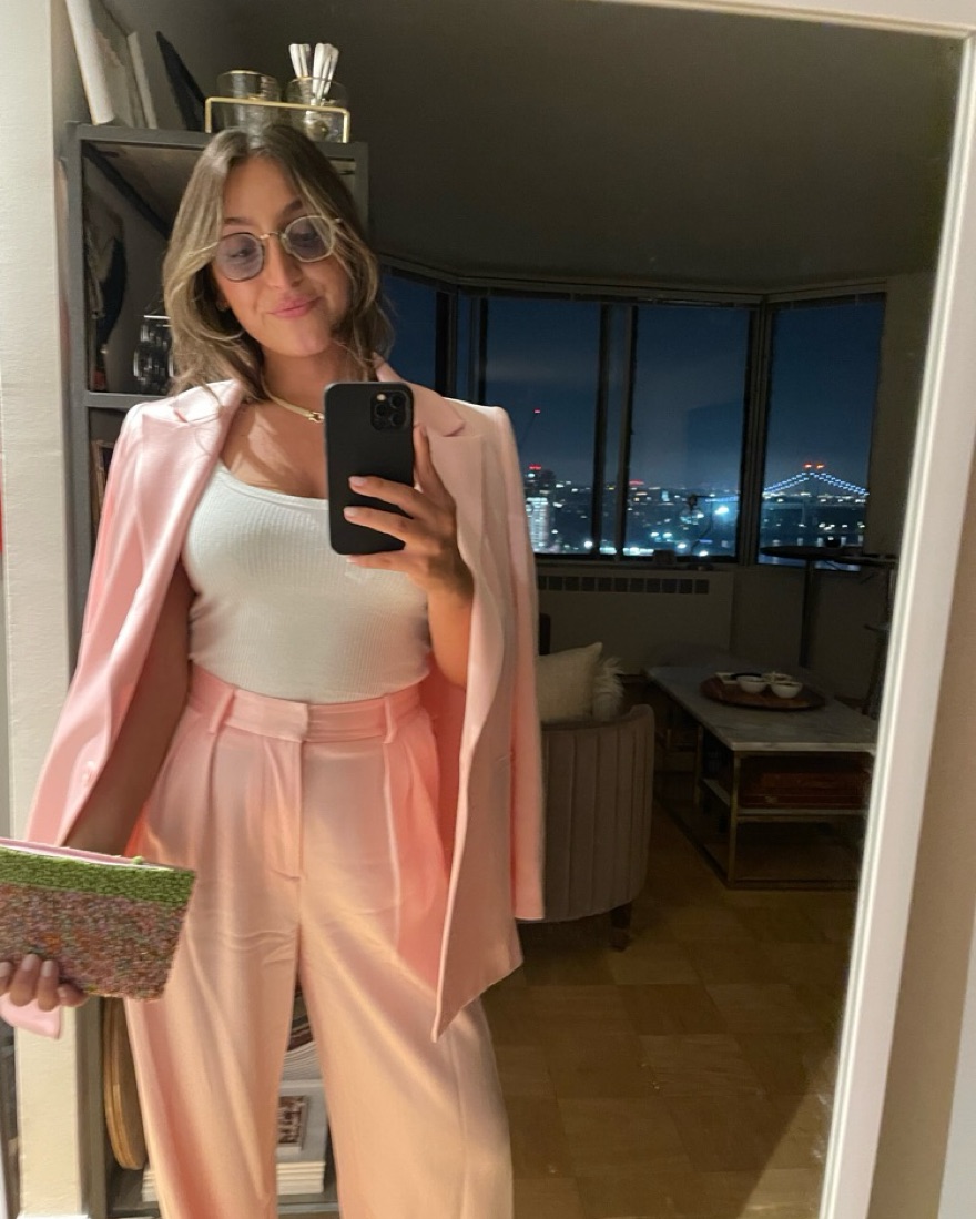 Alice + Olivia Pink Trousers by Alice & Olivia - Pickle