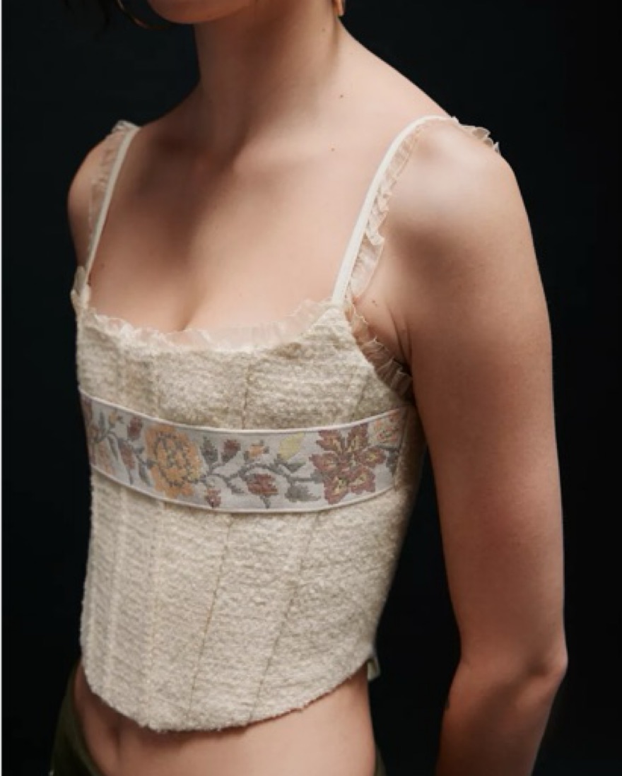 Revolve Zemeta Corset by Revolve - Pickle