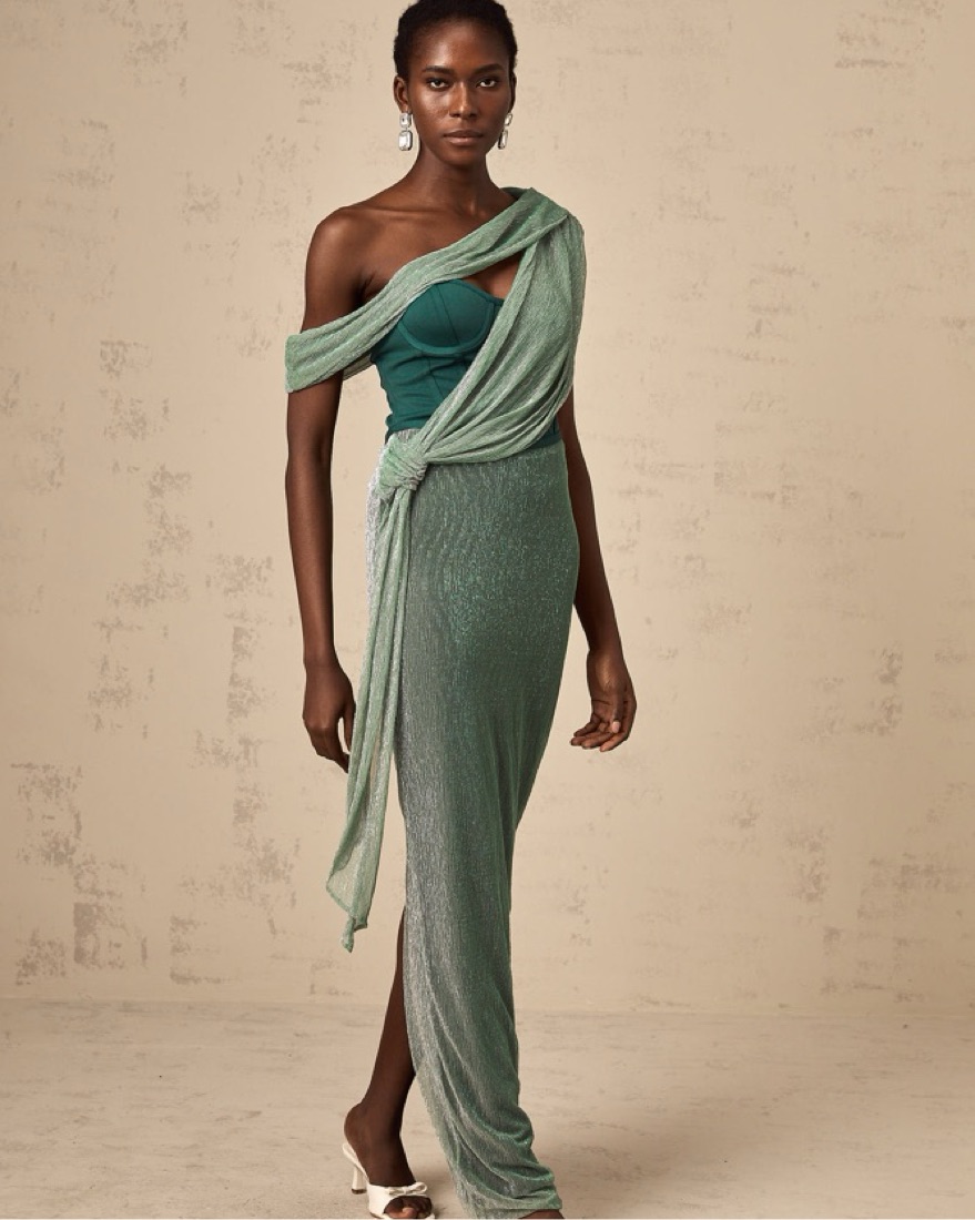 Miss Rosier Delphine dress NWT by Miss Rosier - Pickle