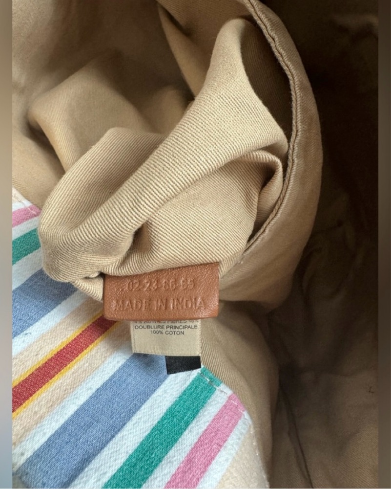 See By Chloe Laetizia Striped Tote Bag by See By Chloè - Pickle