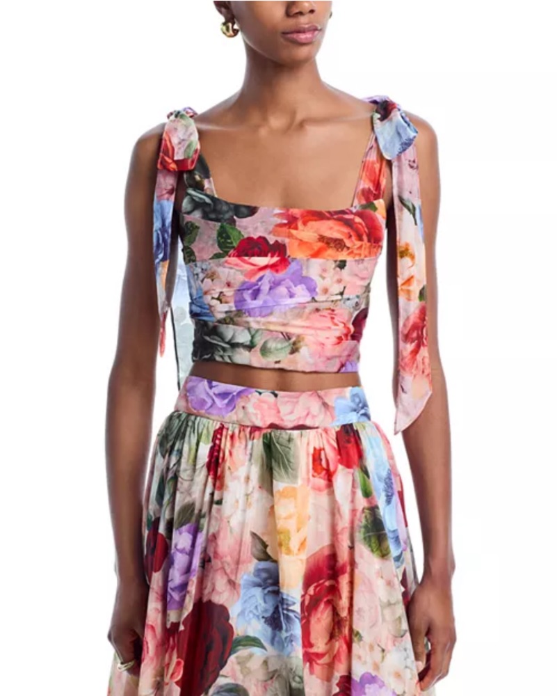 Alice + Olivia Storm Floral Set by Alice & Olivia - Pickle