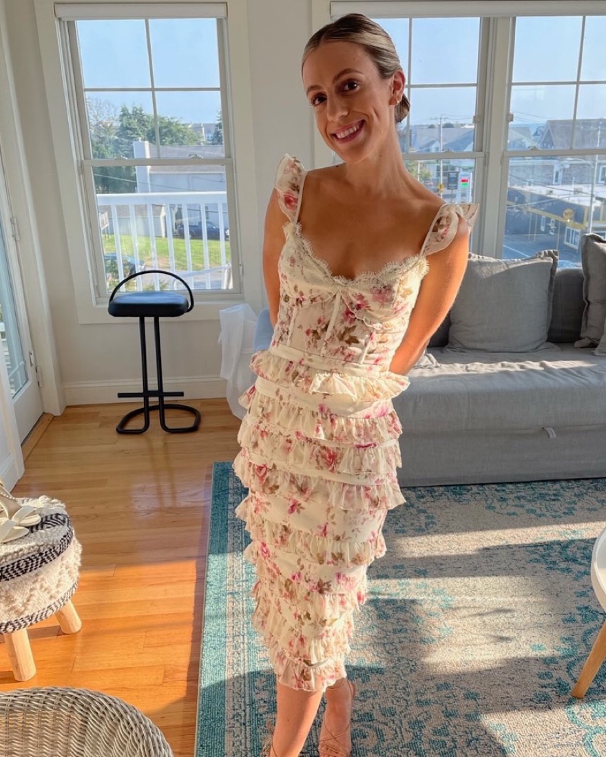 V.Chapman Fiorenza Midi Dress by V Chapman - Pickle