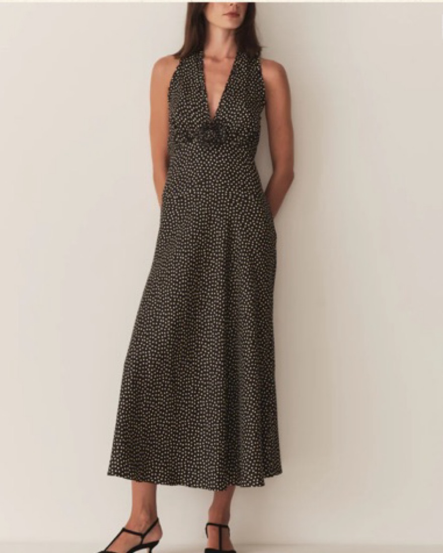 Doen Mazarin Polkadot Halter Dress by Doen - Pickle