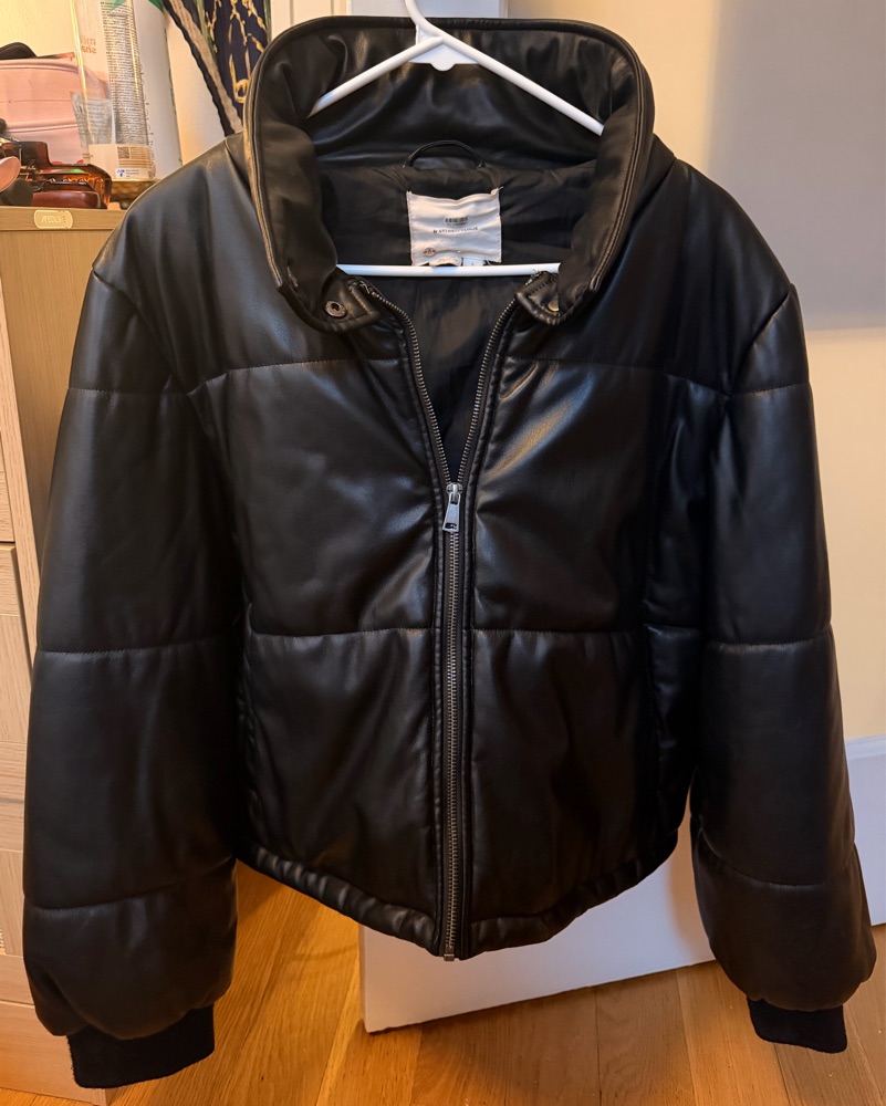 Black Leather Jacket by Anthropologie - Pickle