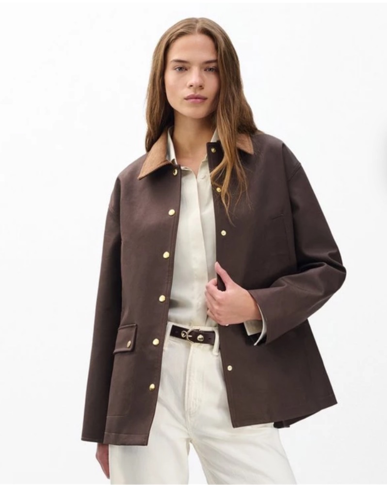 Rag And Bone Cassidy Cotton Jacket by Rag & Bone - Pickle