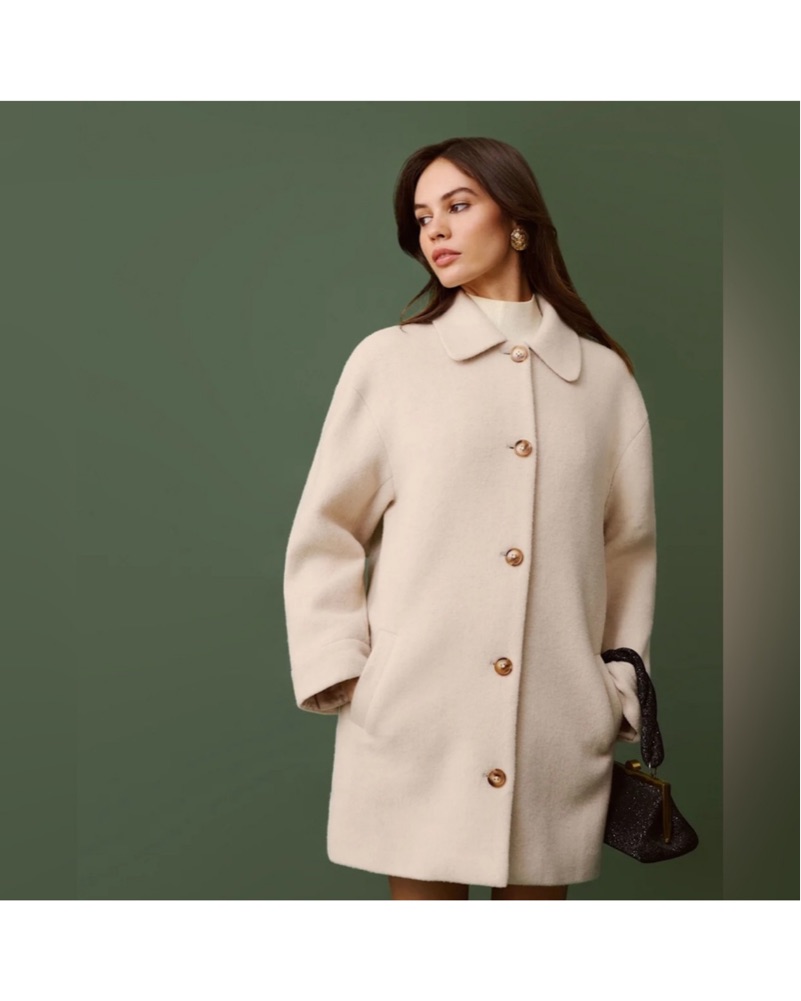 IRENE アイレネ Various Button Coat ボタンコート Reformation Irene Jacket by Reformation - Pickle