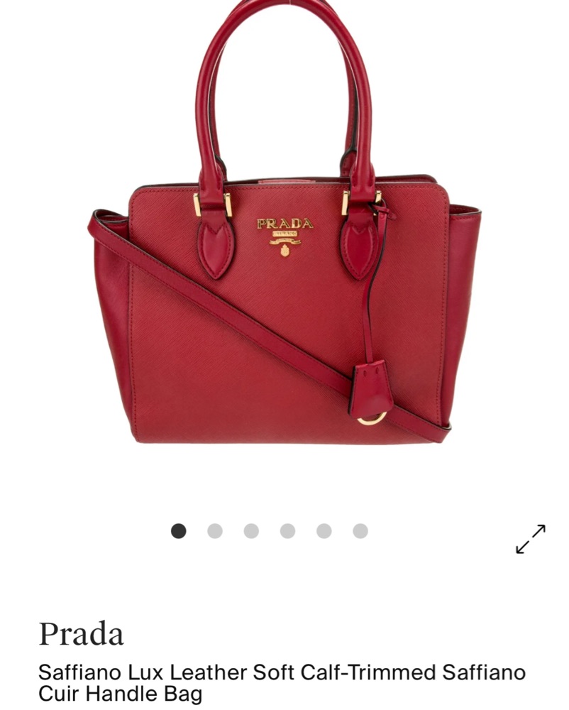 Prada Red Bag by Prada - Pickle
