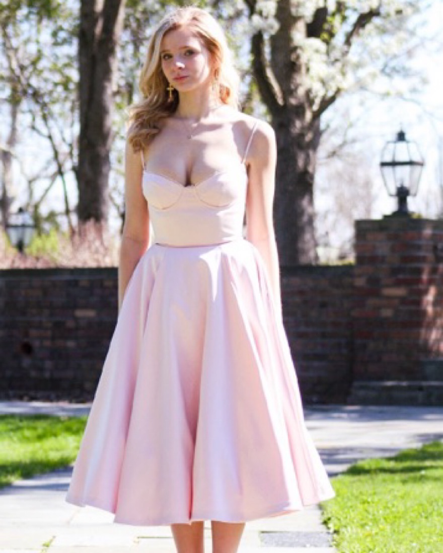 House Of CB Mademoiselle Dress by House of CB - Pickle