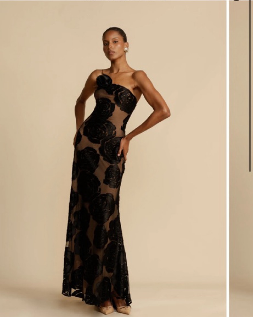 Arcina Ori Marcella Long Black Dress by Arcina Ori - Pickle