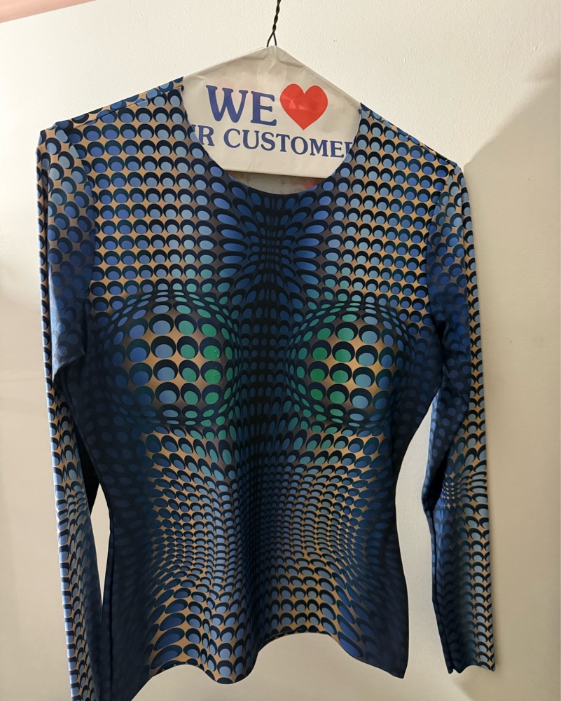 Marine Serre Second Skin Moonfish by Marine Serre - Pickle