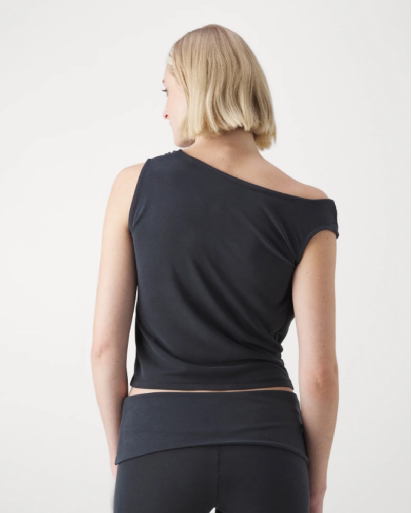 Jaded London One-Shoulder Gray Top by Jaded London - Pickle