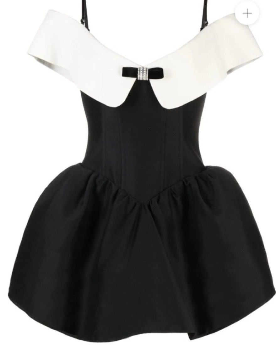 SHUSHU TONG Off Shoulder Dress by SHU SHU TONG - Pickle