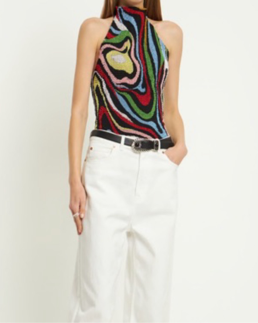 EMILIO PUCCI エミリオプッチ ホルターネック トップス Emilio pucci Halter Top by Pucci - Pickle