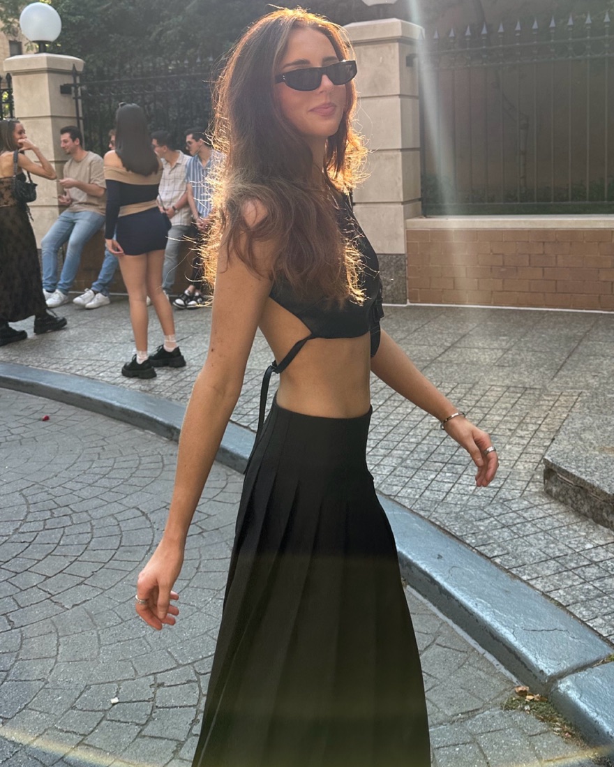 Lioness | Onyx Black Midi Skirt by Lioness - Pickle
