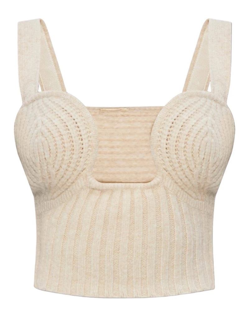 Cult Gaia Kensington Knit Top by Cult Gaia - Pickle