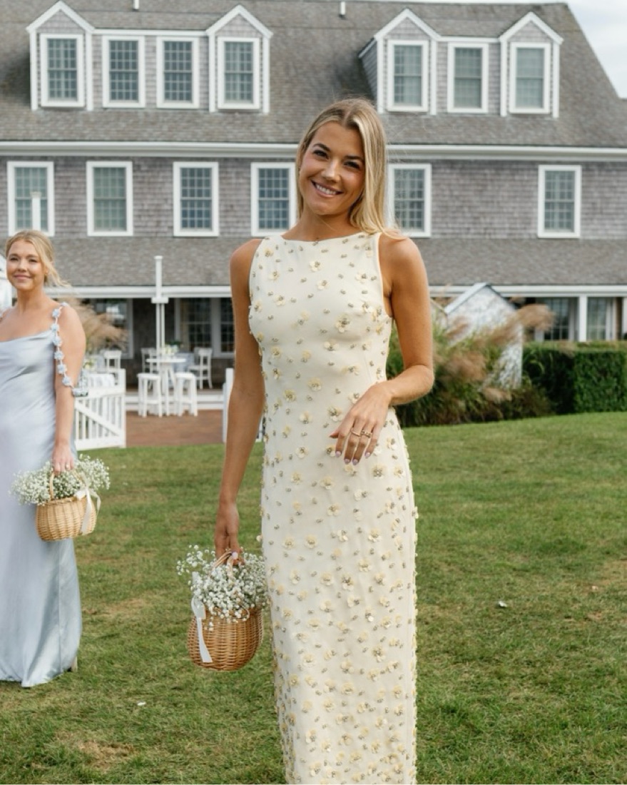 Simkhai Claudia Blacktie Gown Dress by Jonathan Simkhai - Pickle