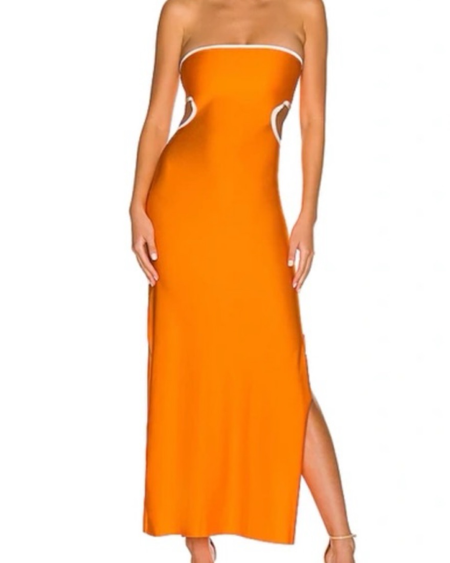 baobabの実様 Baobab Orange Dress by Baobab - Pickle