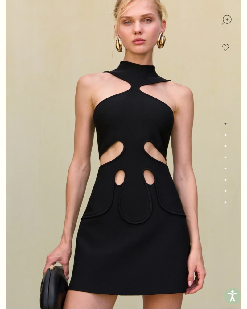 Cult Gaia Lillie Knit Dress by Cult Gaia - Pickle