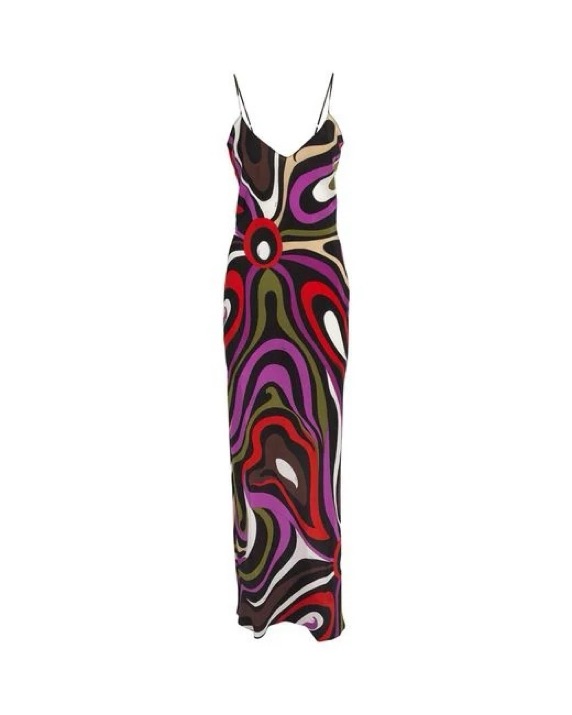 Emilio Pucci Slit Maxi Dress by Pucci - Pickle